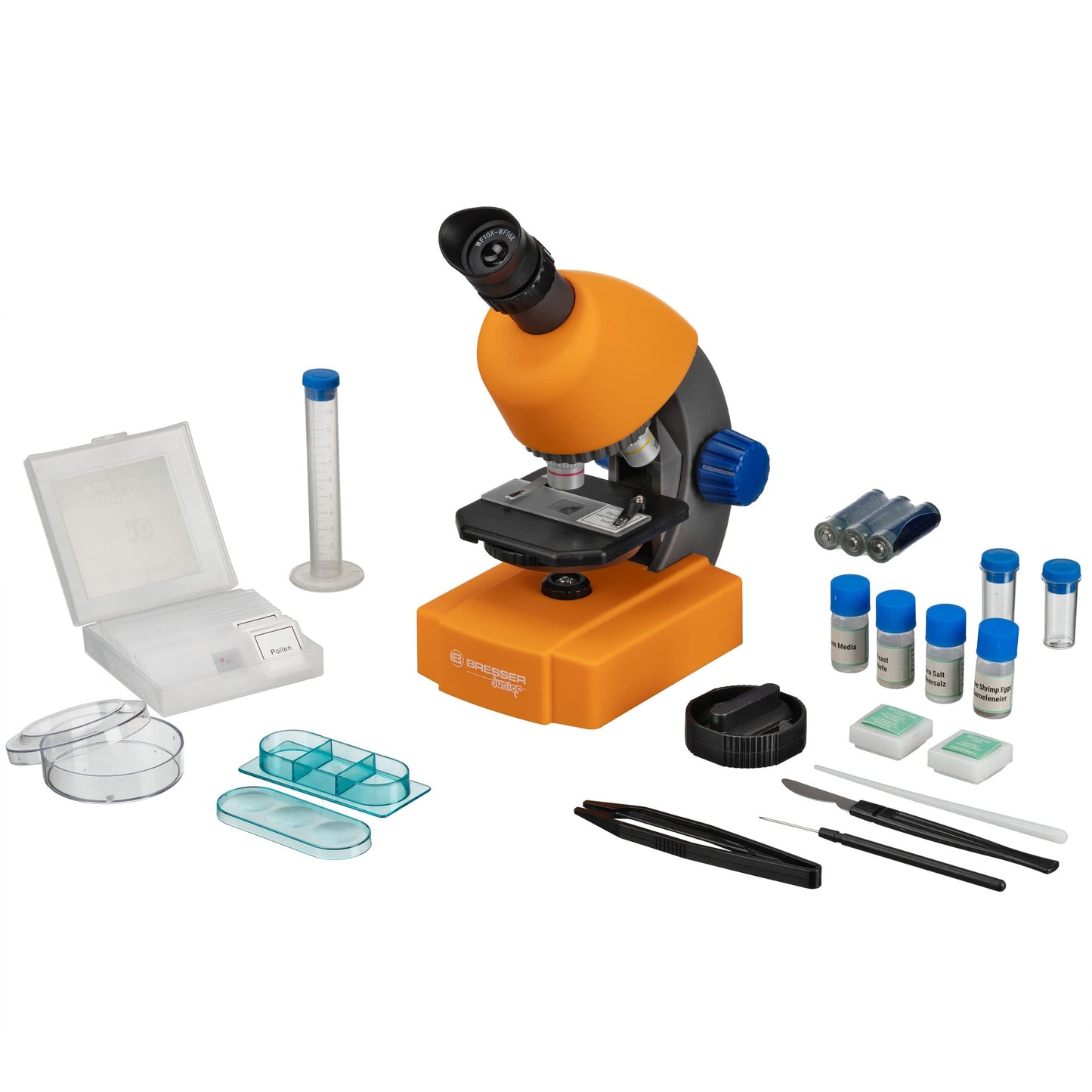 Digitales 1000X Handmikroskop mit 4K Display, USB Mikroskop, 32GB Speicherkarte, Kinder Geschenk Set